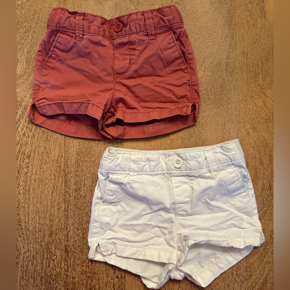 Old Navy Canvas Shorts Set of 2